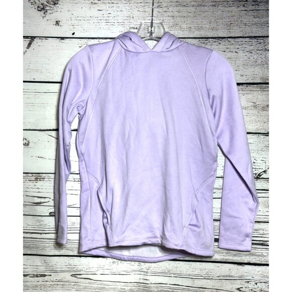 Athletic Works Lavender Hooded Sweatshirt L 10-12 Youth - Picture 7 of 8